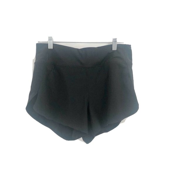 Athleta Run With it 3" Shorts Black Sz Small Sp 20 - Picture 1 of 5